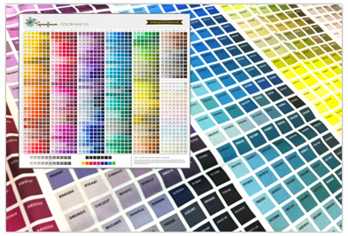 Picture of Spoonflower color map