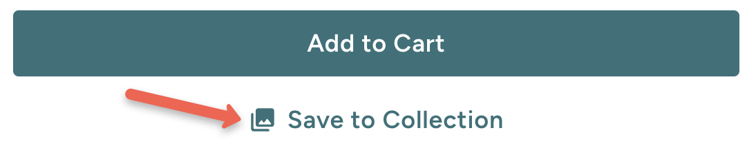 save to collection button