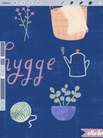 a gif showing a mint colored swatch being dragged into a teapot shape