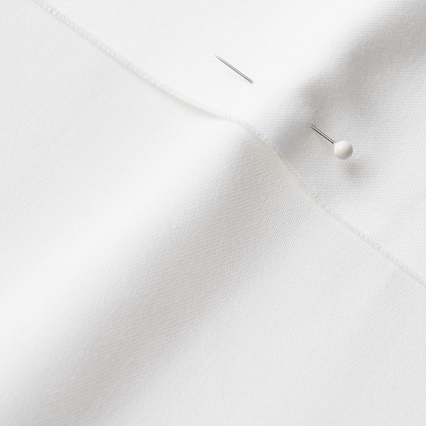 close up of unprinted wide cotton sateen 6.5 oz