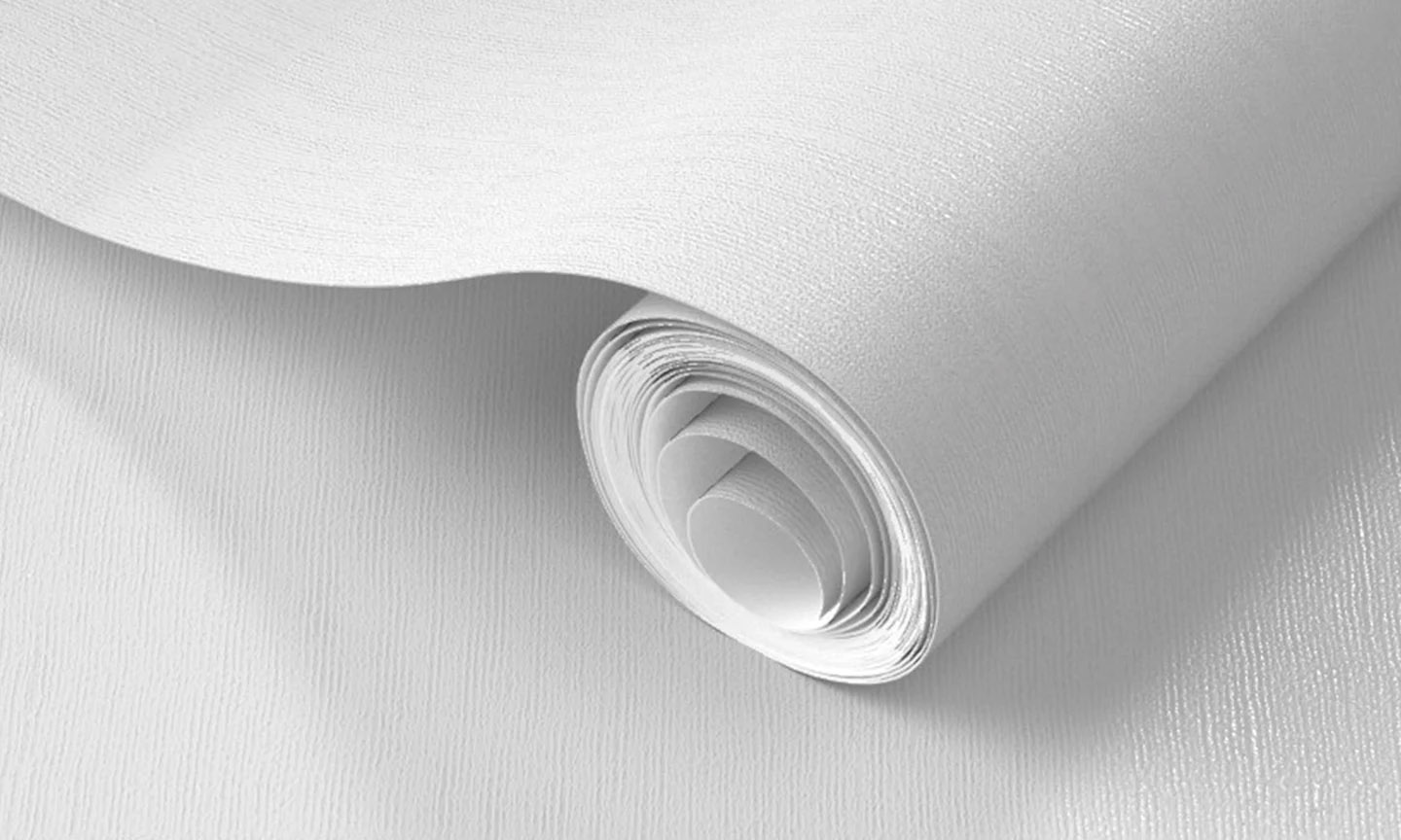 roll of unprinted pvc free type II wallpaper